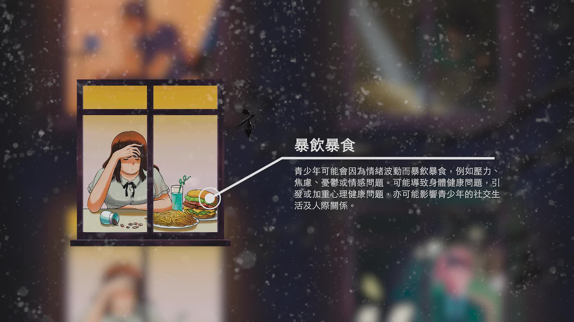 《青春鬱言》探討青少年心理問題之互動式海報創作-動態05-3