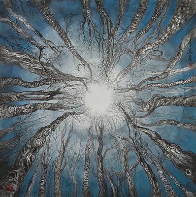 Fasting of the Heart and Sitting in Forgetfulness A Study on Humanistic Images in Ink Paintings's Cover