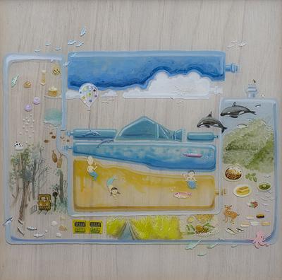 The Promenade of Memory─A Discourse on Yi-Wen Weng 's Artworks's Cover