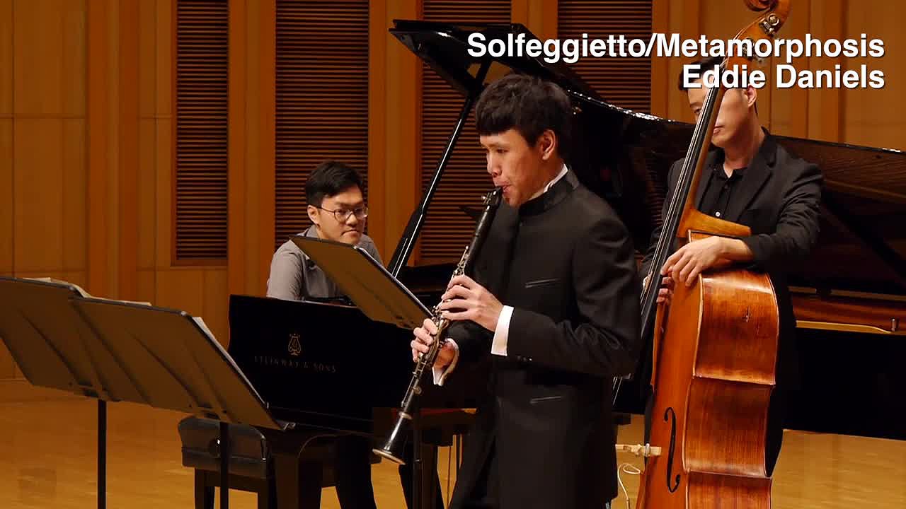 張昌傑碩士學位獨奏會與畢業音樂會-Eddie Daniels - Solfeggietto-Metamorphosis