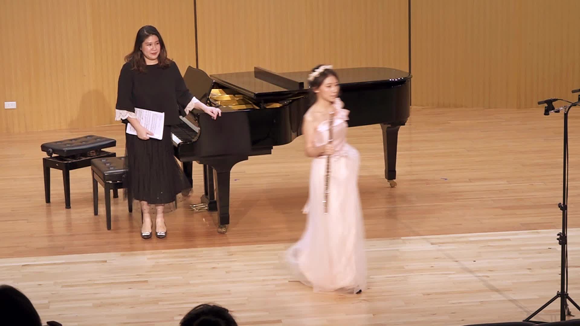 江貞儀長笛獨奏會-03 F Schubert Introduction and Variations for Flute and Piano on Trocken Blumen from Die Schöne Müllerin D802