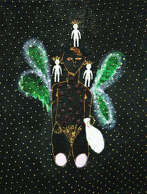 〈三把火〉，2018，複合媒材，72.5x91cm的封面圖