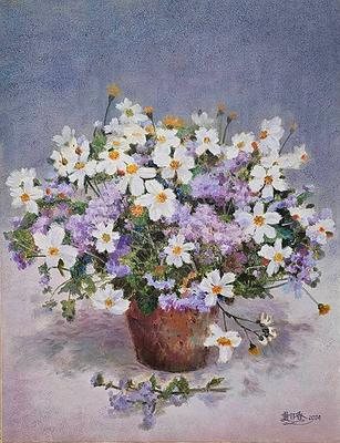 Floral Resonance and Subtle Traces: A Discourse on Huang Jih Hsiang’s Floral Oil Paintings's Cover