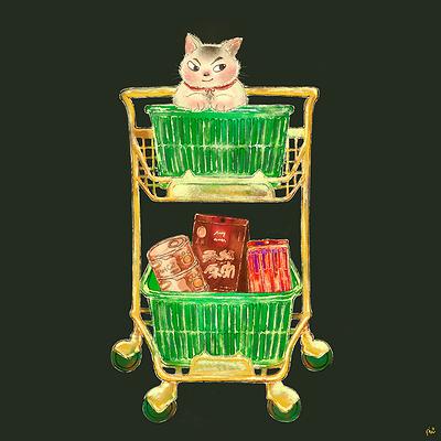 毛小孩的購物車