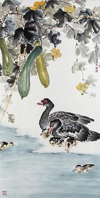 鄉曲野意—蔓蔓遷想水墨創作研究-8