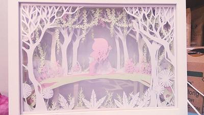 “Shimmer” Chen Wei-Yi  an Paper Art to Create -1's Cover