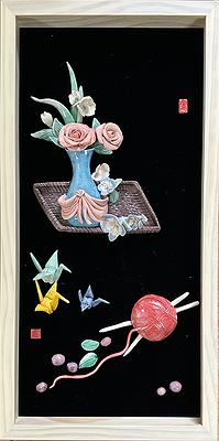 Chinese New Year elegant objects paintings: A Study on Koji Pottery Creation's Cover