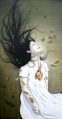 蛻變，72.1×137.4cm，2014年的封面圖