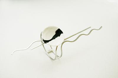 「動、靜」意象的探索複合媒材首飾創作論述16
