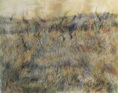 (作品5)圖4-1-5〈荒原〉(木質系列)