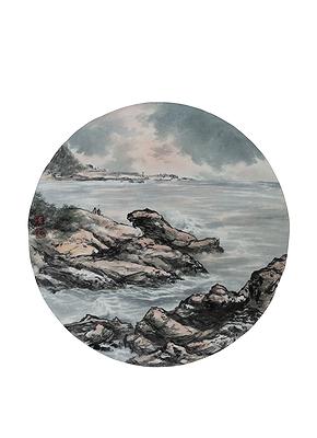Gorgeous Craggy Rocks，Beautiful Scenery The Research of Landscape Art of Taiwanese North Coast in Ink Painting's Cover