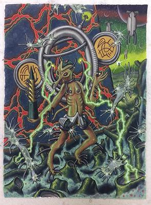 作品7 生化人與水銀蜉蝣