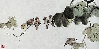 鄉曲野意—蔓蔓遷想水墨創作研究-19