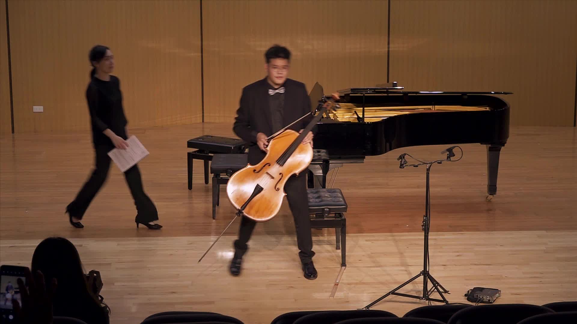 何維倫大提琴獨奏會-02 Felix Mendelssohn Variations Concertantes op17