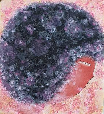境由心生-呂淑玲水墨創作-16.少女情懷