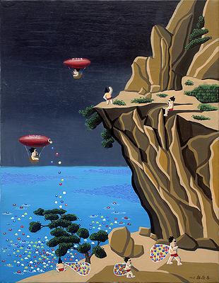 希望之圖 油彩畫布的封面圖