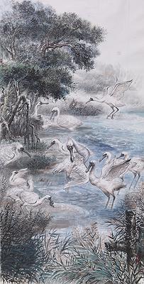 Wetland Varieties - Chines Ink Painting Creativity Studies's Cover