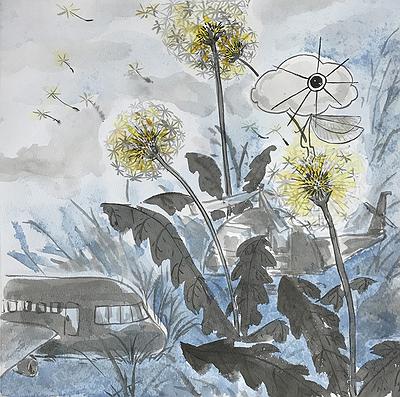 作品四〈學飛1〉