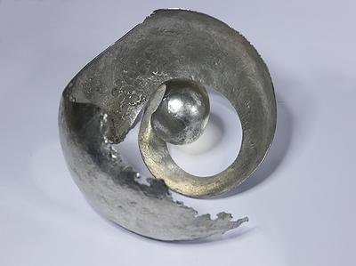 浪跡於形-南宇陽金工創作論述-航海記事-流動的形式-2