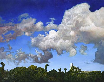 雲動系列-72X91cm2015