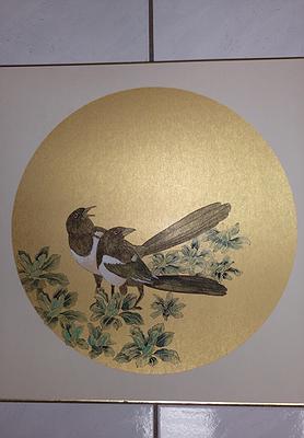 飄洋過海-王智蔚水墨創作-作品十六