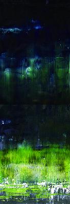 "When the black or white", virtual real or real virtual-Abstract painting by mixing Calligraphy, Chinese ink and Ceramic materials.'s Cover