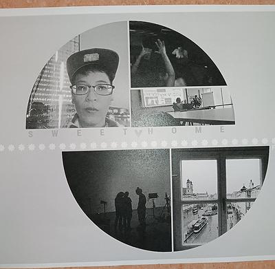 失敗的半圓形拼貼圖