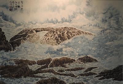 臺灣海濤與海石之美–波瀾動遠空