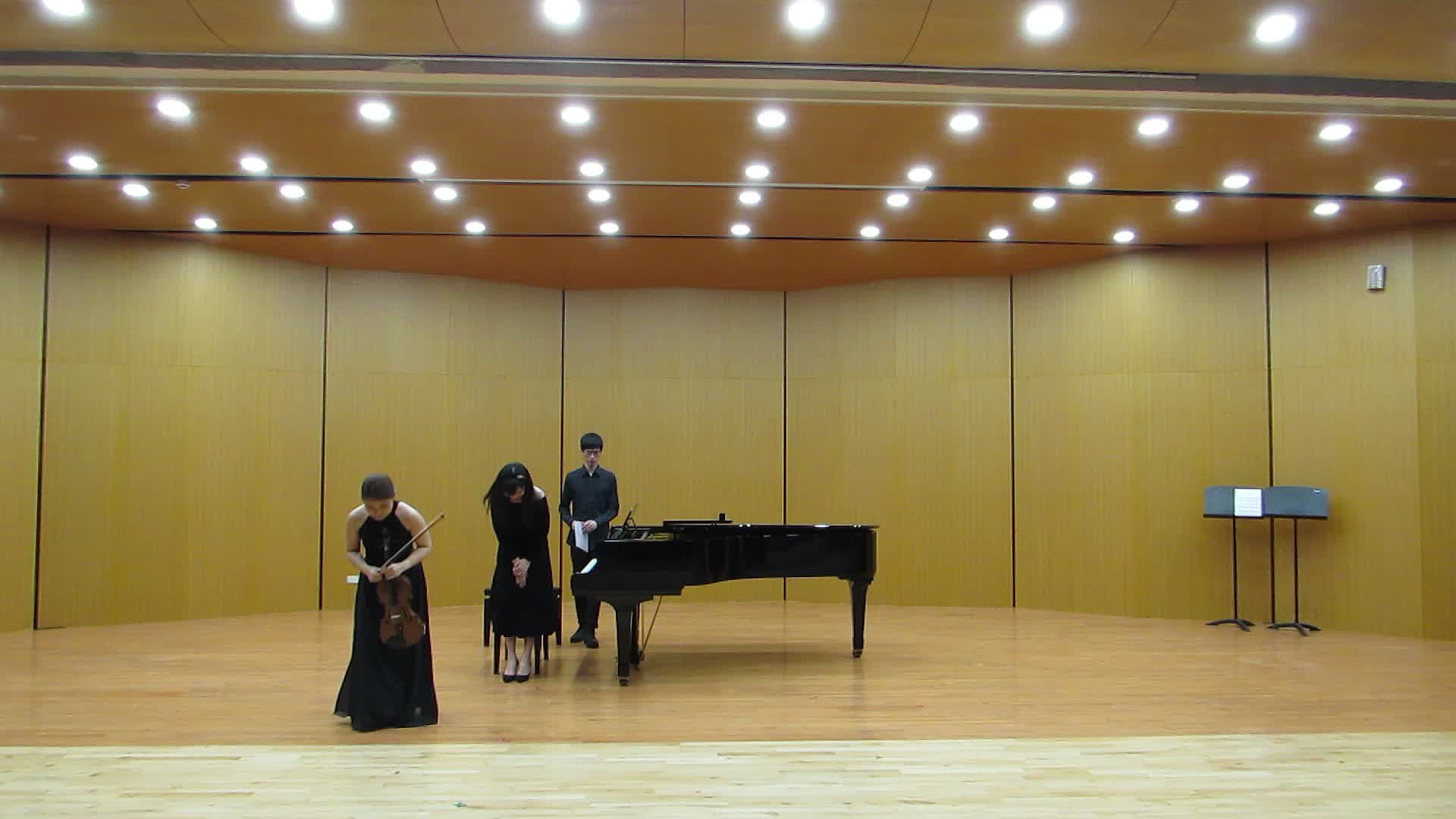 Ji-Xuan Lu Viola Recital's Cover