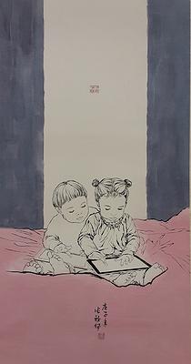 萬象．心之羈絆－墨彩創作研究16