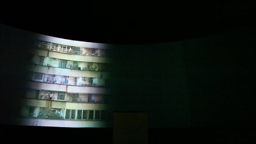 《果貿社區》—環型錄像裝置藝術之創作研究-3