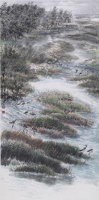 Wetland Varieties - Chines Ink Painting Creativity Studies's Cover