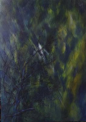 (作品3)圖4-1-3〈隱伸〉(木質系列)