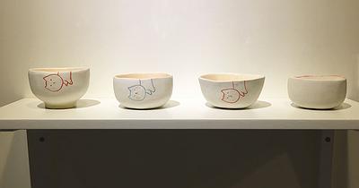 敘事中的內斂慾望—包容瑜陶藝創作論述-陶瓷小品07