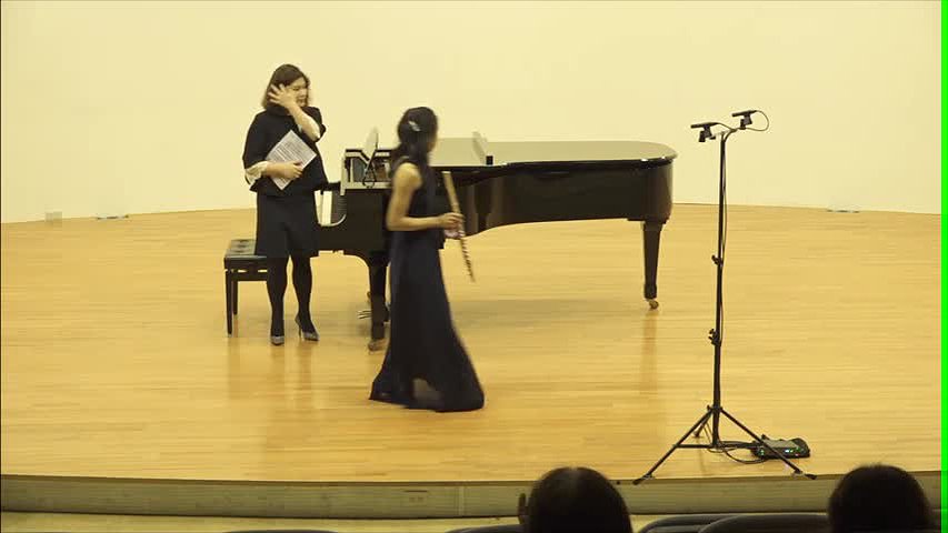 梁曉玲長笛獨奏會-Gieseking Sonatine的封面圖