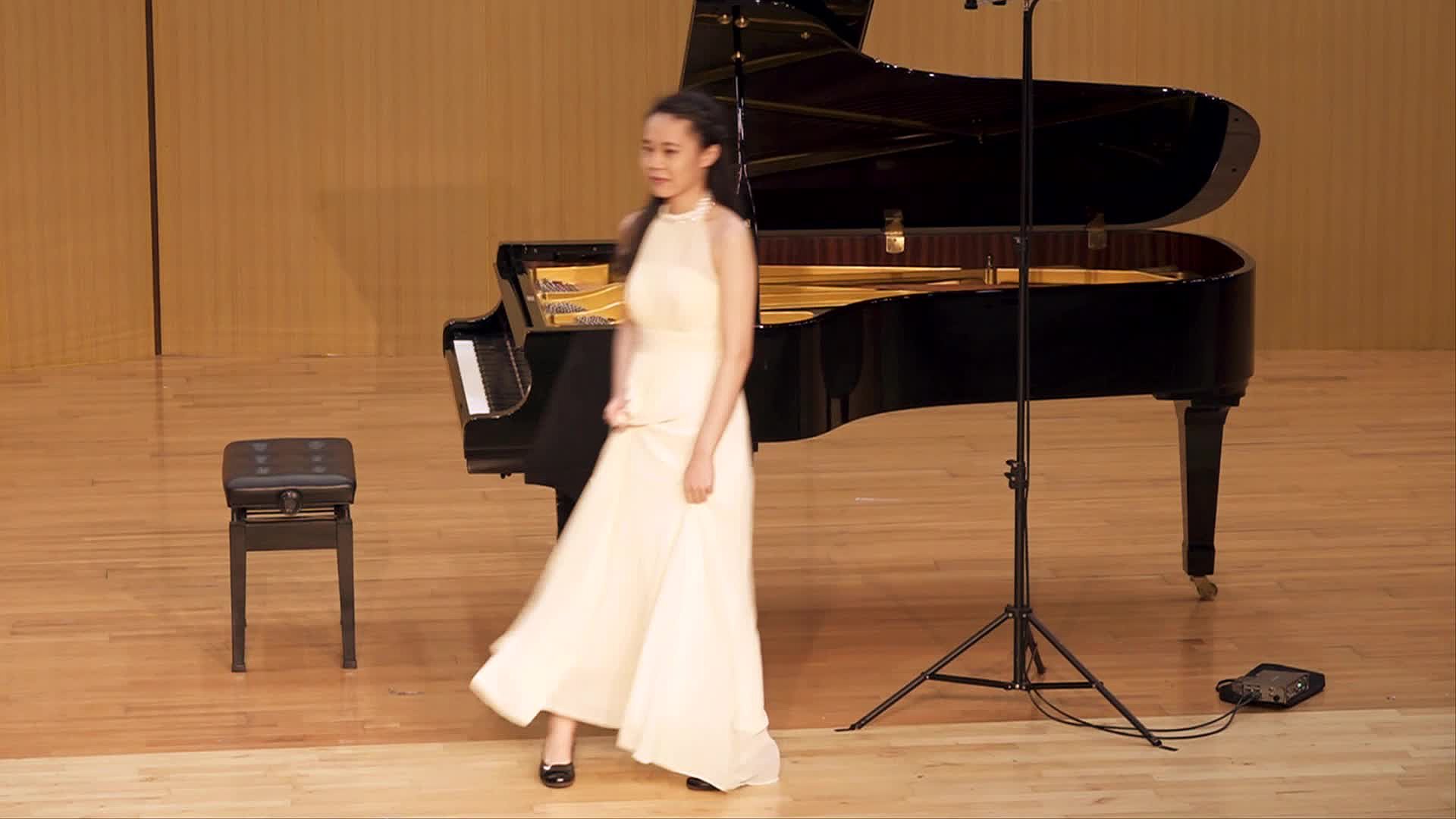 廖薏茹鋼琴獨奏會-02 Wolfgang Amadeus Mozart 9 Variations on a Minuet by Duport K 573