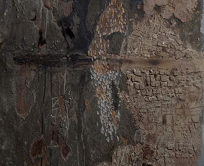 〈文明的衰頹〉1（作品局部），150x123cm