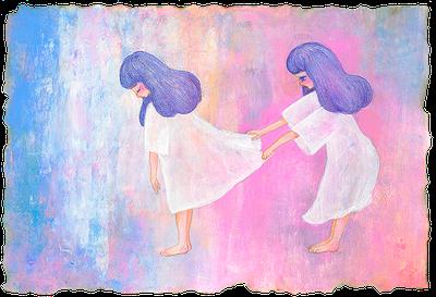 認同失竊 - 簡玟靖繪畫創作研究 尋我 1  拷貝