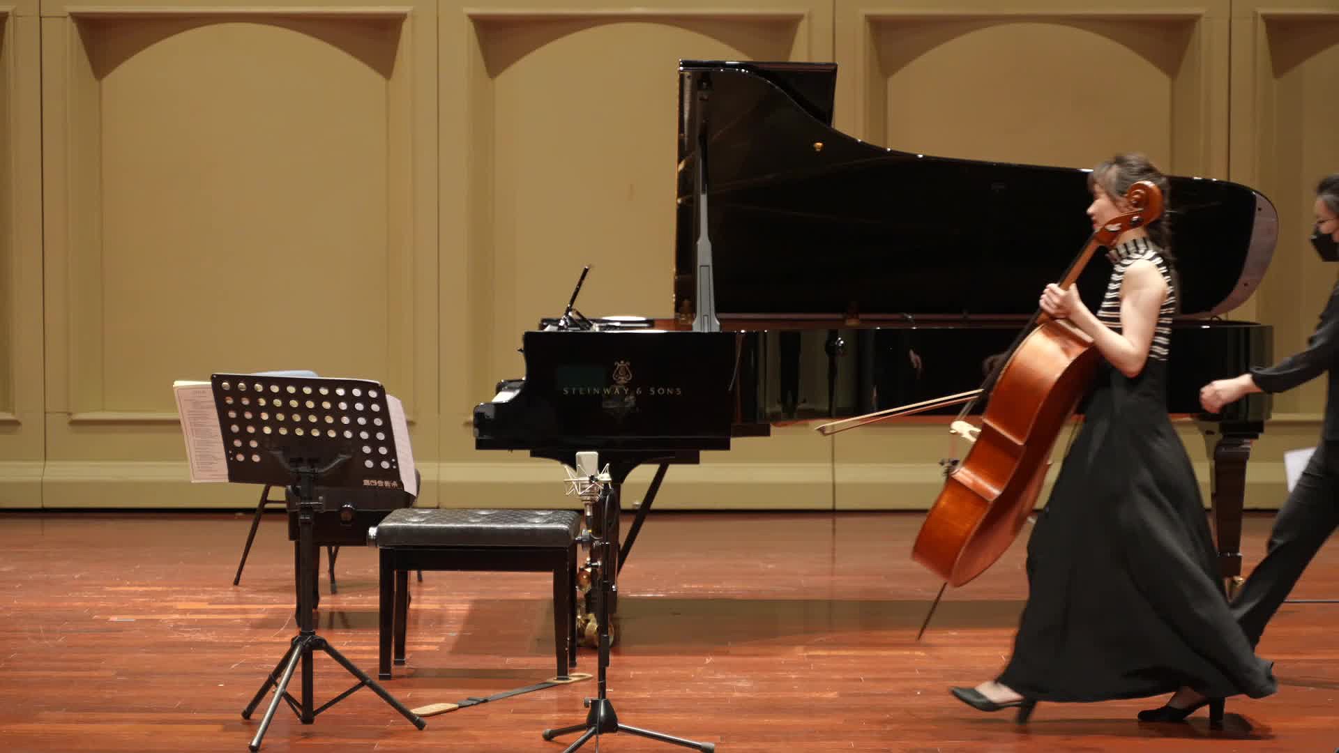 邱子馨第第一場音樂會 4 _04.D. Shostakovich- Sonata for Cello and Piano in D minor, Op. 40