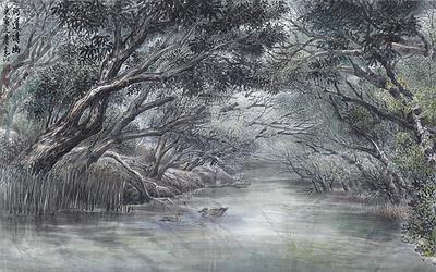 Wetland Varieties - Chines Ink Painting Creativity Studies's Cover