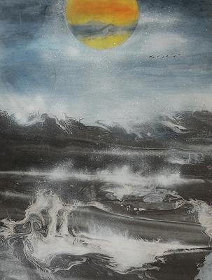 作品11〈海上生明月〉