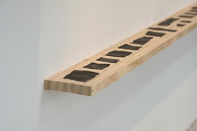 感實的石頭展覽現場(手稿區)，九單藝術展覽空間的封面圖