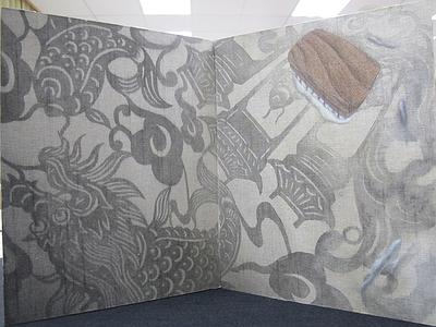 魚躍龍門III-時間是個過程 58X36.5cm 2014