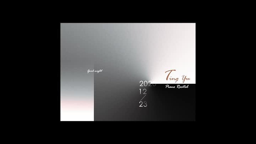 Huang,Ting-Yu Interpretation Report and Graduation Concert's Cover