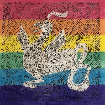 漢畫像石圖騰聯想與轉化–王玄雅繪畫創作研究-11-2