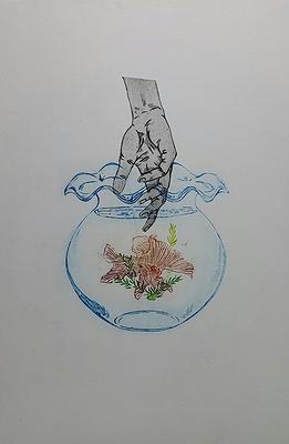 《好意》，併用版，79x54cm，2017