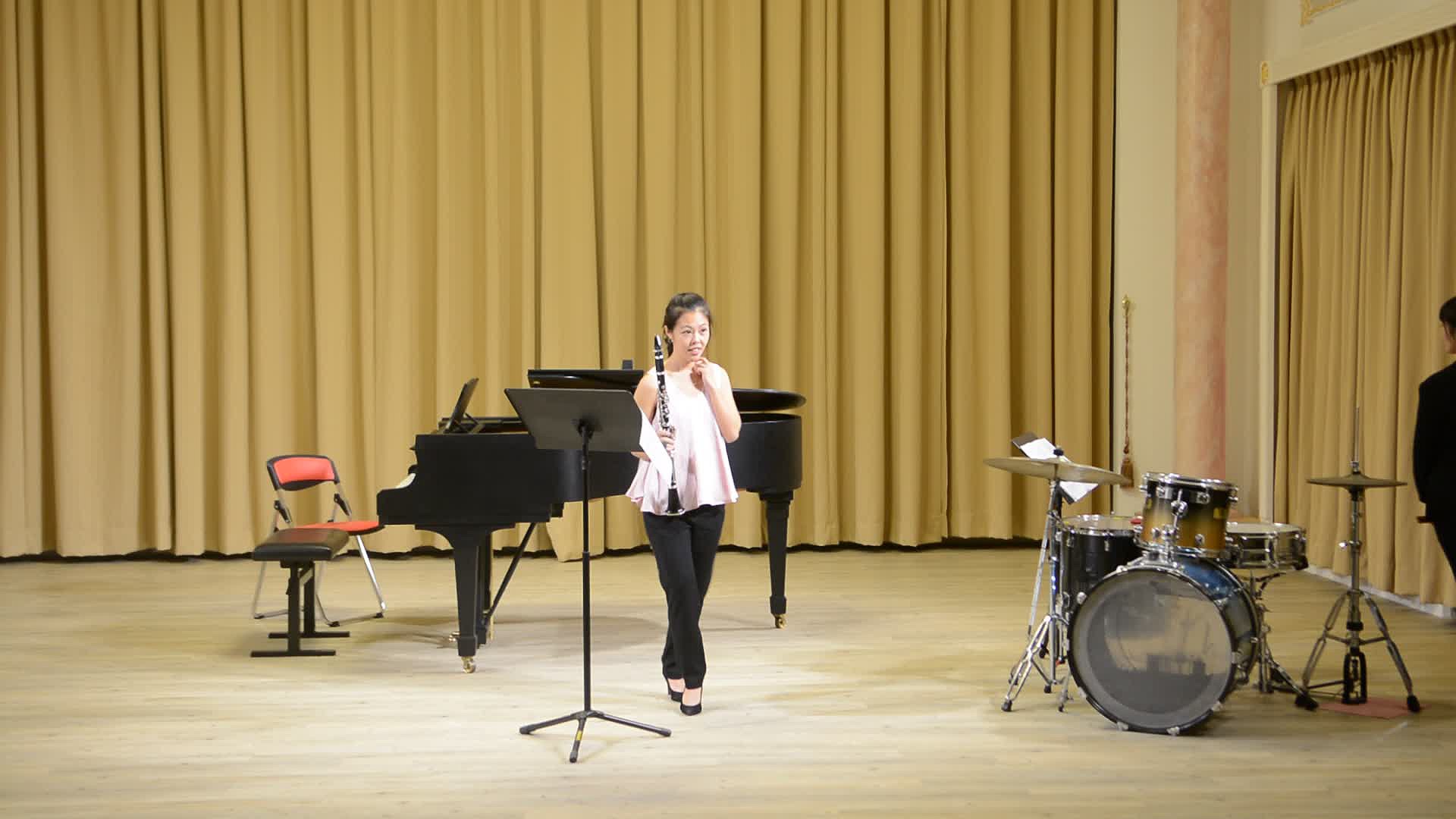 陳昀吟碩士學位獨奏會與畢業音樂會-Artie Shaw -Clarinet Concerto