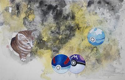 許深州膠彩繪畫藝術之研究 大發現