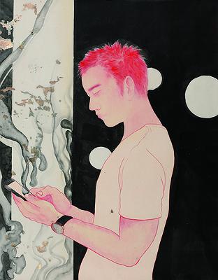 生命鏈結-周明翰繪畫之研究-17.癮