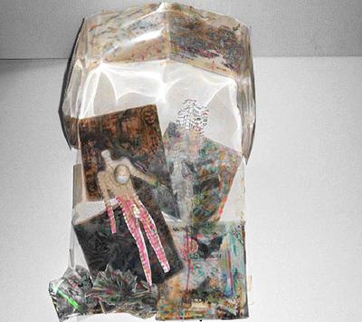 〈轉世．昇華〉，2014年，紙、油性簽字筆、紙膠帶，29的封面圖